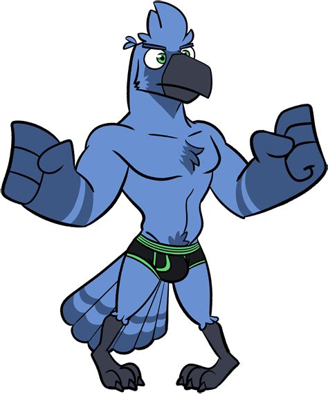 Big buff blue briefs bird by Goronic on DeviantArt