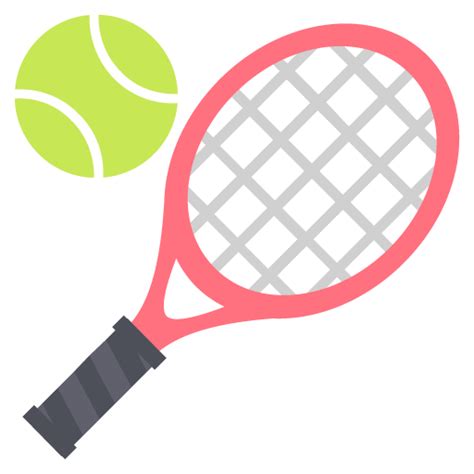 Tennis Racquet And Ball | ID#: 1670 | Emoji.co.uk