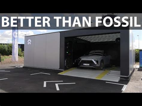 Nio ES8 battery swap at Vestby, Norway – eCarsToday