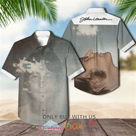 John Lennon Imagine Album Hawaiian Casual Shirt - Express your unique ...