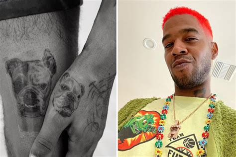 Kid Cudi shows off his puppy love with some new tattoos