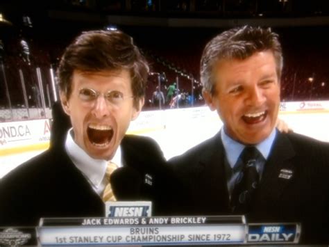 Bruins Vs. Canucks, Game 7: NESN's Jack Edwards Celebrates Stanley Cup ...