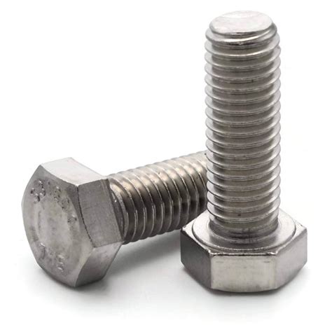 Hex Head Cap Screws; 316 Stainless Steel | Bolts Plus Inc.