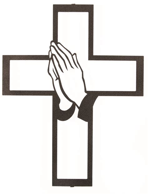 Praying Hands Outline - Cliparts.co