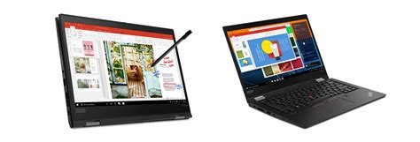 Lenovo ThinkPad X13 and X13 Yoga updates of the X390 lineups