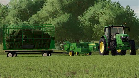 John Deere 348 Square Baler v1.0.0.0 | FS22 Mod Download