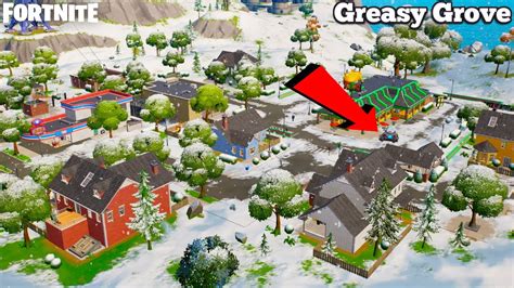 *NEW* GREASY GROVE LOCATION GAMEPLAY - FORTNITE LOOTING GUIDE - YouTube