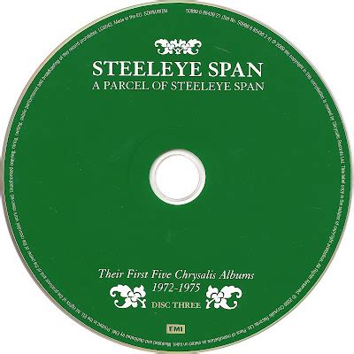 2009 A Parcel of Steeleye Span. Their First Five Chrysalis Albums 1972 ...