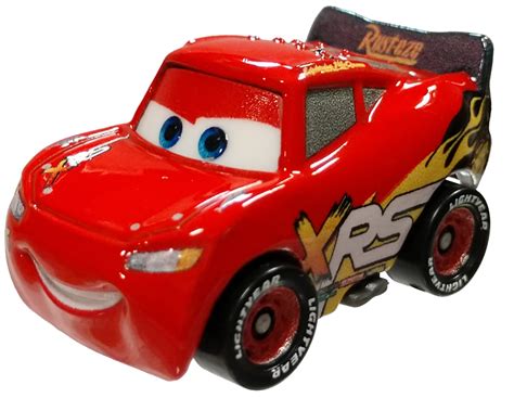 Disney / Pixar Metal Mini Racers XRS Lightning McQueen Die Cast Car [No Packaging] - Walmart.com