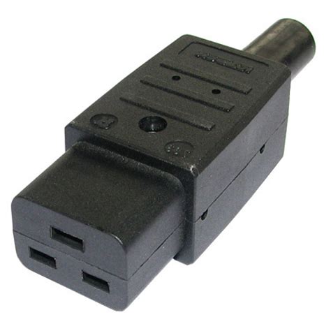 IEC C19 Socket | Re-Wireable | DCDI