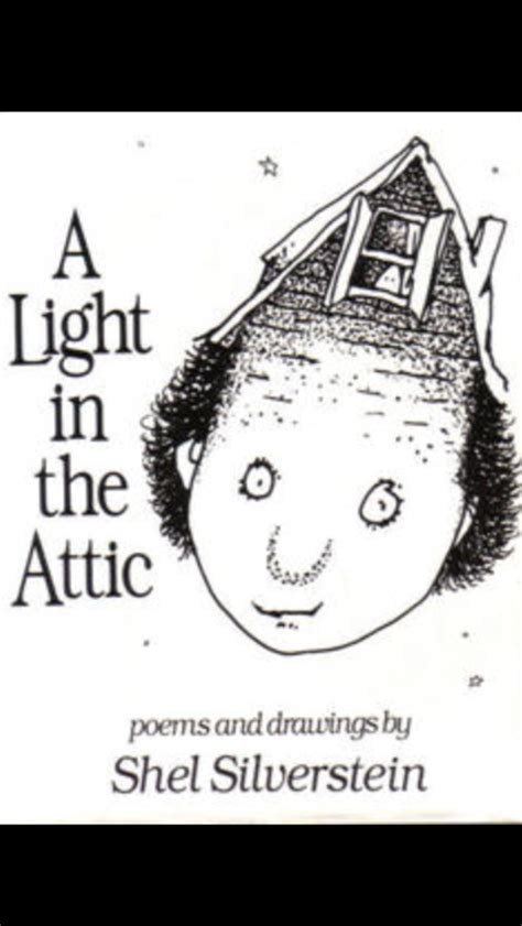 Shel Silverstein has many books of poetry with iconic characters. And iconic book cover ...