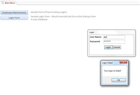 Custom Login Database Template System | Custom Login Software