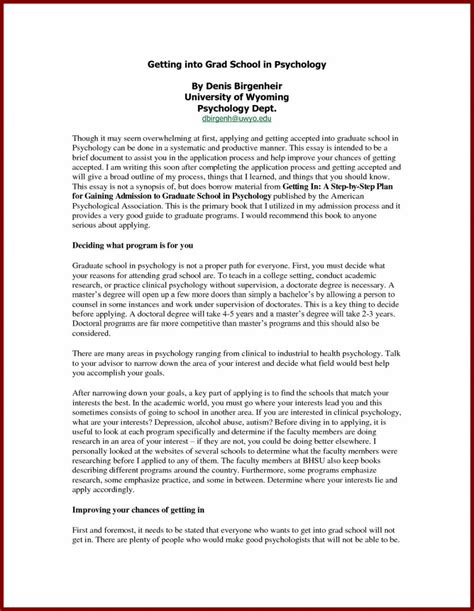 Exemplary Motivation Letter For Graduate Program Sample Cv Format Job Application