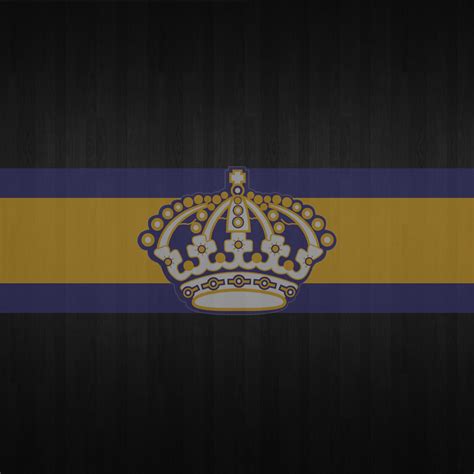 La Kings Purple And Gold Logo - 2048x2048 Wallpaper - teahub.io