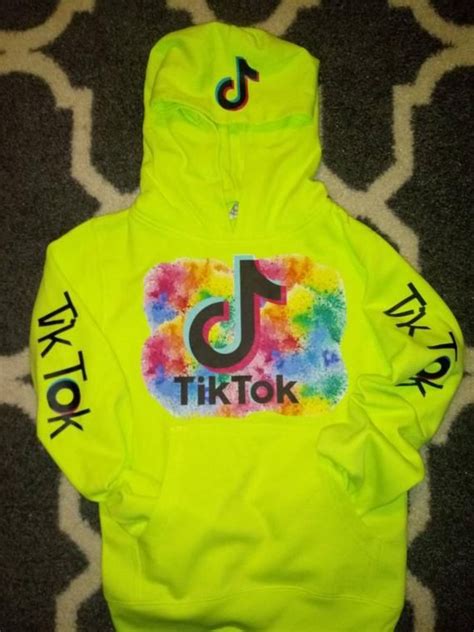 Tik tok inspired tiktok hoodie paint splatter deluxe | Hoodies, Youth ...