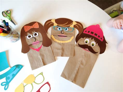 Paper Bag Puppets! - The Caterpillar Years