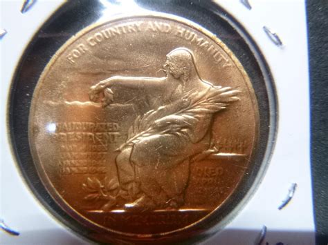 CALVIN COOLIDGE INAUGURATION PRESIDENT 1928 COMMEMORATIVE COPPER TOKEN ...