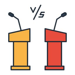 Debate Icon : Free Debate Icon Of Line Style Available In Svg Png Eps ...
