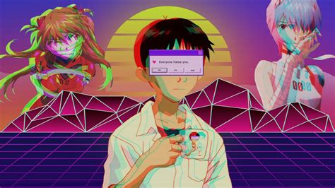 Neon Genesis Evangelion Aesthetic Wallpapers - Wallpaper Cave