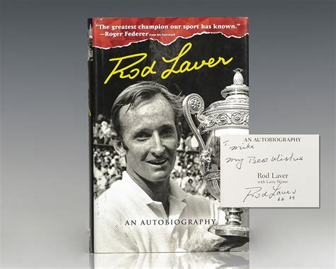 Rod Laver First Edition Signed