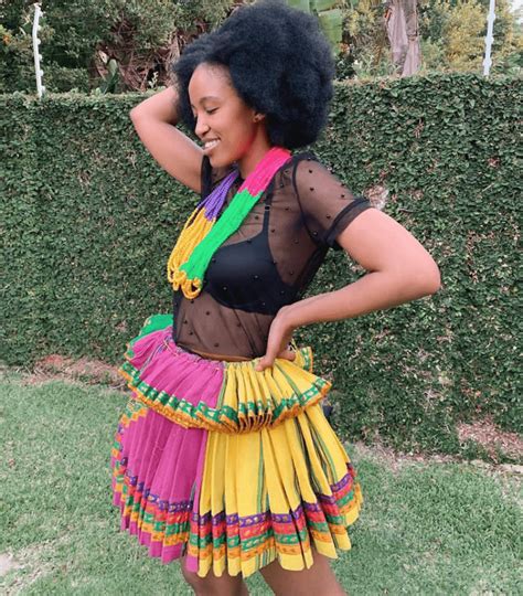 Clipkulture | Tsonga Beauties Showing off Their Xibelani Skirt Styles