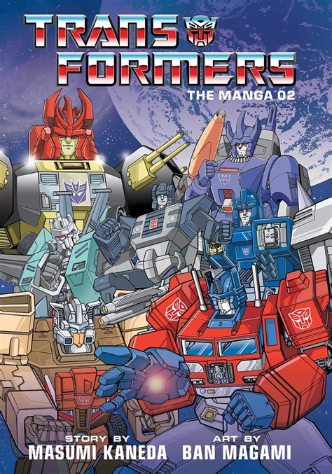 Cover art revealed for Viz Media's Transformers: The Manga Volume 2