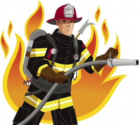 Firefighter Clip Art Free Clip Art Library - vrogue.co