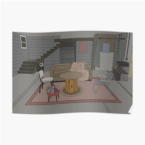 "Eric Forman's Basement" Poster for Sale by broadwaycantdie | Redbubble