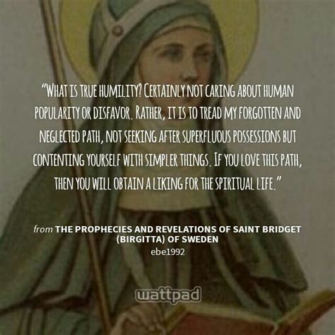 I'm reading "The Prophecies and Revelations of Saint Bridget (Birgitta ...