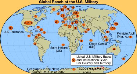 Map Of Us Military Bases In The World ~ AFP CV