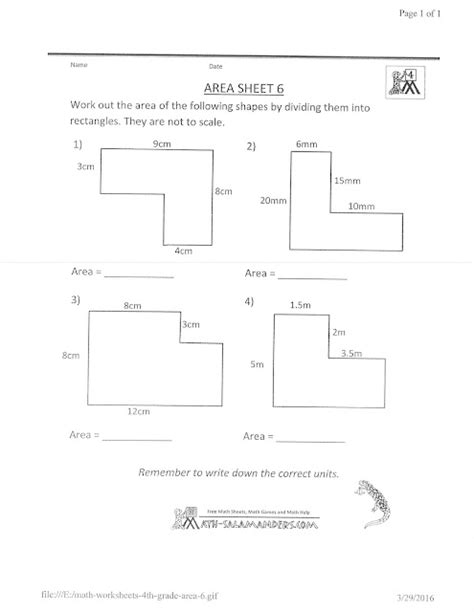 Mrs. White's 6th Grade Math Blog: FINDING THE AREA OF COMPOSITE FIGURES