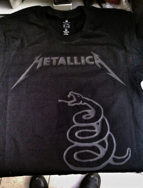 MetallicA Black album T-shirt by Ikarus1990PL on DeviantArt