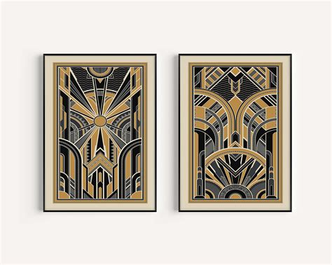 Art Deco Wall Art