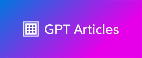 GitHub - jtayped/gpt-articles