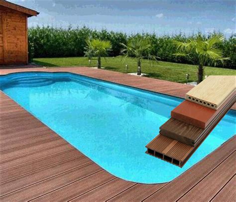 60% PVC Powder and 30% Wood Powder Composite Swimming Pool Flooring