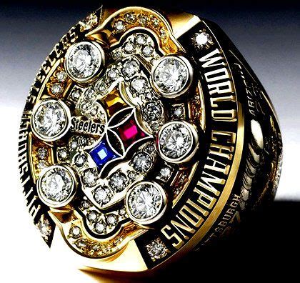 Pittsburgh Steelers 6 Time Super Bowl Champions Ring $59.00 • Size 11 ...