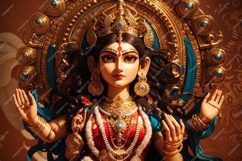 Premium AI Image | Goddess Durga Devi