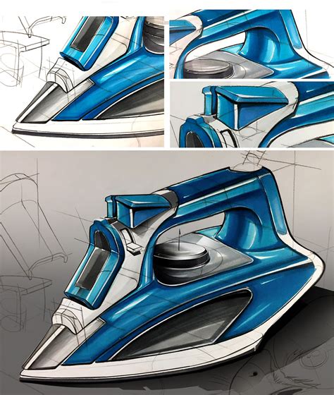 Industrail Design Sketch & Marker Rendering Tutorial on Behance | PD ...