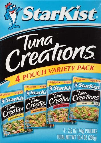 Amazon: StarKist Tuna Creations Variety Pack (4 Pouches)