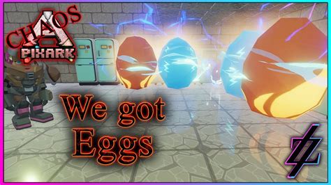 Wyvern Egg Hatching & Rex Taming: PixARK Chaos Ep8 - YouTube