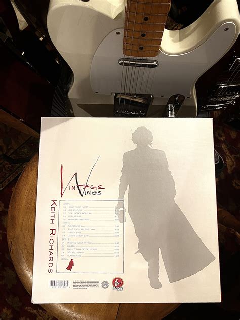 Turntable Tuesday! Keith Richards' "Vintage Vinos" - World Wide Music Media