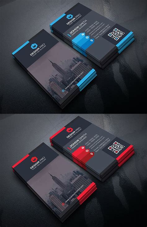 20 creative modern business card templates – Artofit