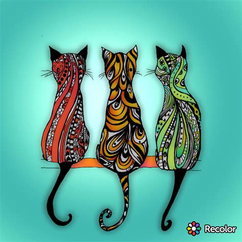 Картины Folk Art Painting, Cat Painting, Canvas Painting, Cat Quilt Patterns, Frida Art, Images ...