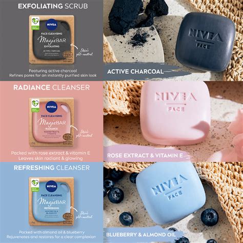 Nivea MagicBAR Face Cleansing Bars | Eco-Friendly Certified Natural Cleansers! July 2021