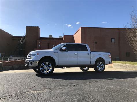 Fits Ford F150 Wheels - FR76 Ford F150 Rims Chrome 22 inch Ford Truck Rims