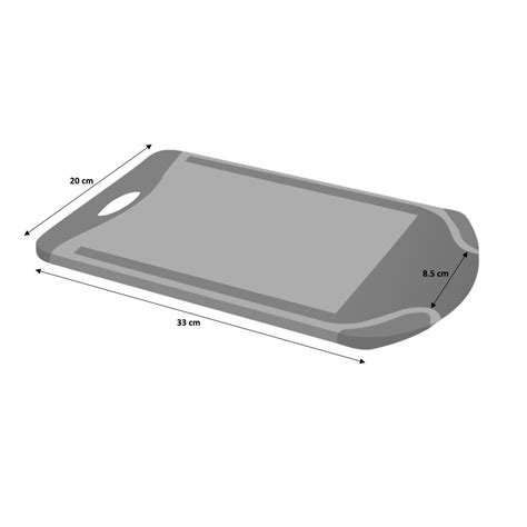 Non-Slip Chopping Board 33x20cm Granite Effect | Chopping Boards from ProCook