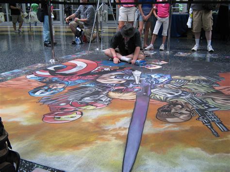 Chalk Artist 6 Chalk Artist, Wizard, Chicago, World, Painting, Painting ...