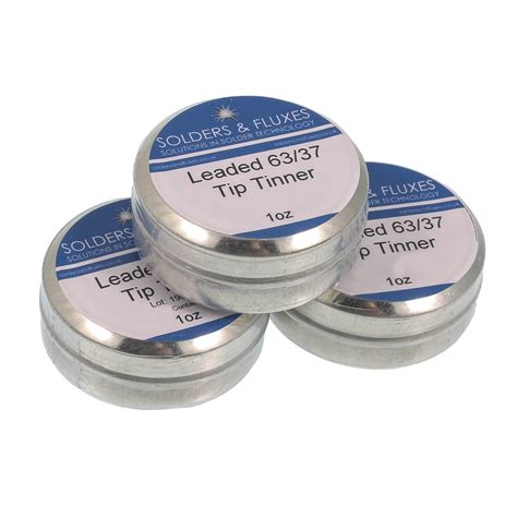 LEADED TIP TINNER 1OZ - Solders & Fluxes