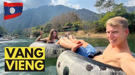 WHAT VANG VIENG is actually like? - CRAZY Tipsy Tubing! - LAOS 🇱🇦 - YouTube