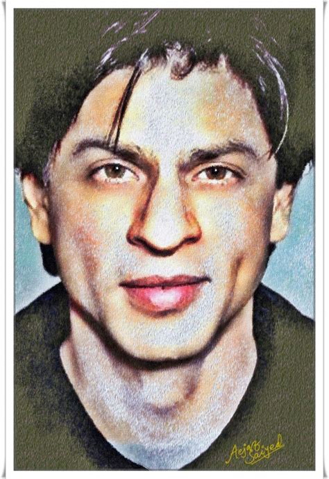 Digital Painting Of Shah Rukh Khan | DesiPainters.com